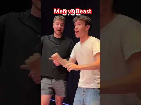Beast vs human #shortshorts #funny #beast